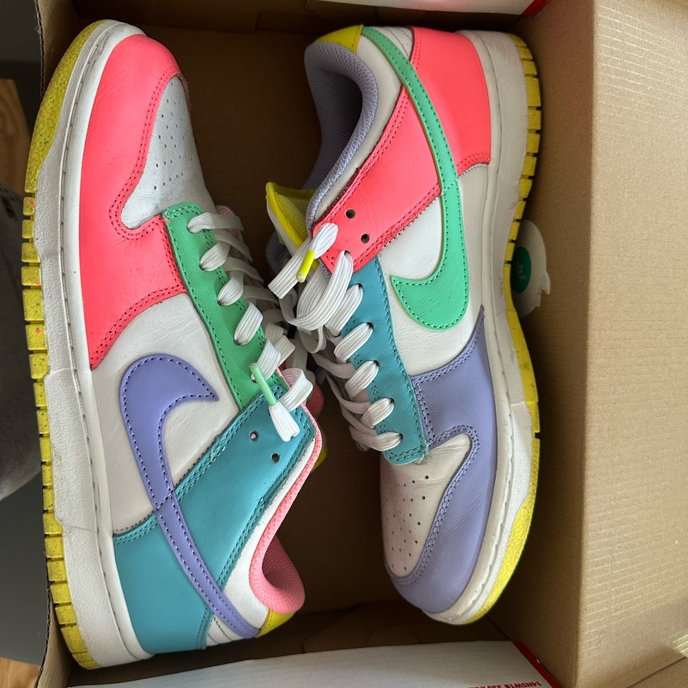 Rainbow Nike dunks